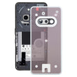 For Nothing Phone 3a A059 Glass Battery Back Cover with Camera Frame(White) - free shipping - PMC TechLife - Order now!