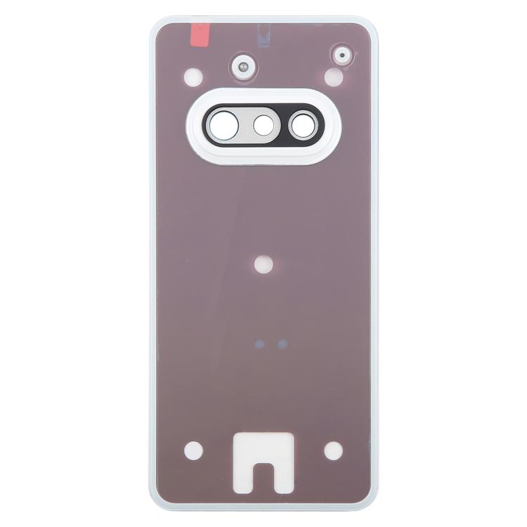 For Nothing Phone 3a A059 Glass Battery Back Cover with Camera Frame(White)