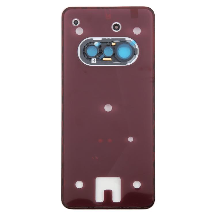 For Nothing Phone 3a A059 Glass Battery Back Cover with Camera Frame(White)