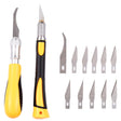 WLXY-9303 5 in 1 Multi-functional Non-Slip Handle Engraving Cutter - Tool Kits by PMC TechLife | Online Shopping South Africa | PMC TechLife | Buy Now Pay Later Mobicred