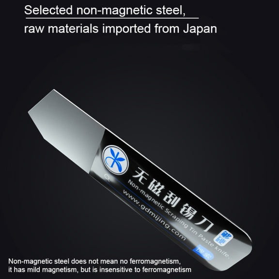 Mijing 2 in 1 Non Magnetic Svraping Tin Knife