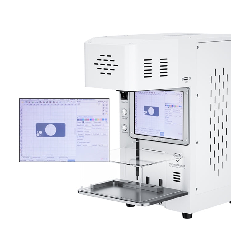 TBK 958F 20W 1064nm Automatic Separate Laser Separator, EU Plug