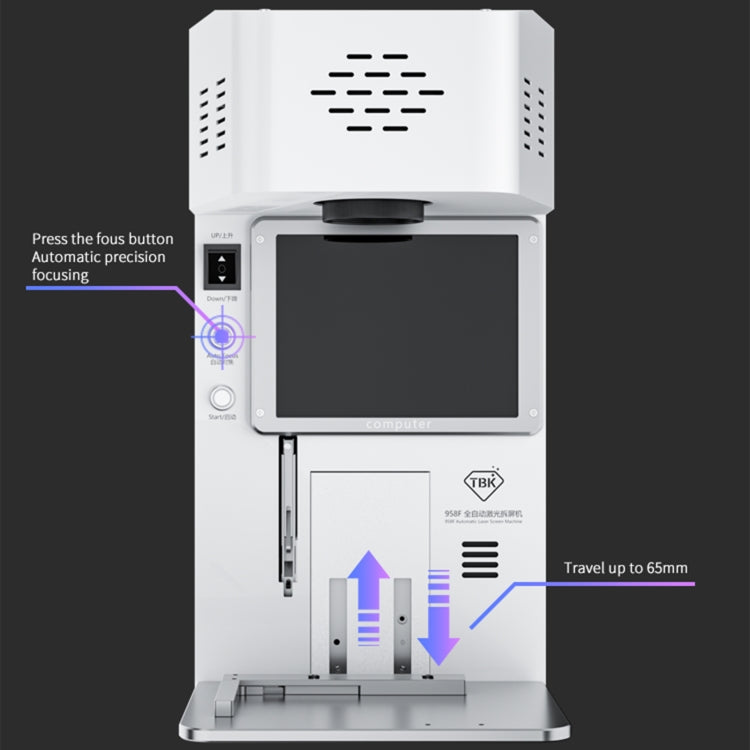TBK 958F 20W 1064nm Automatic Separate Laser Separator, EU Plug