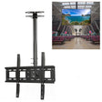 32-70 inch Universal Height & Angle Adjustable LCD TV Wall-mounted Ceiling Dual-use Bracket, Retractable Length: 1m - TV Brackets & Mounts by PMC TechLife | Online Shopping South Africa | PMC TechLife | Buy Now Pay Later Mobicred