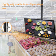 26-60 inch Universal Height & Angle Adjustable Single Screen TV Wall-mounted Ceiling Dual-use Bracket, Retractable Range: 0.5-1m
