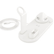 HQ-UD15 Rotatable Wireless Charging Base with Stand for Phones / iWatches / AirPods (Black)