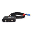 2 Ports USB HDMI KVM Switch Switcher with Cable for Monitor, Keyboard, Mouse, HDMI Switch, Support U Disk Read - free shipping - PMC TechLife - Order now!