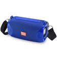 T&G TG532 10W Wireless Bluetooth Speaker Waterproof Portable Outdoor Mini Column Box Loudspeaker with FM Radio(Blue) - Desktop Speaker by T&G | Online Shopping South Africa | PMC TechLife | Buy Now Pay Later Mobicred