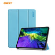 For iPad Pro 11 2022 / 2020 / 2021 ENKAY ENK-8001 Denim Pattern Horizontal Flip Leather Smart Tablet Case with Holder (Light Blue) - free shipping - PMc TechLife - Order now!