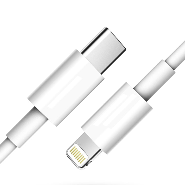 XJ-58 PD 18W USB-C / Type-C to 8 Pin Flash Charging Data Cable, Cable Length: 2m