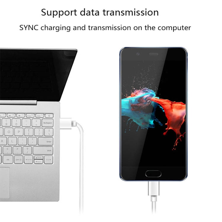 5A USB to USB-C / Type-C Flash Charging Data Cable, Cable Length: 1m