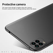 For Xiaomi Mi 10 Lite MOFI Frosted PC Ultra-thin Hard Case(Red)