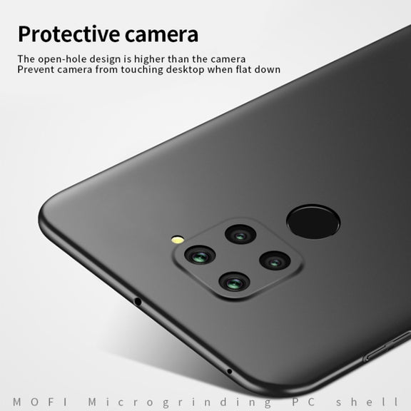 For Xiaomi Redmi 10X 4G MOFI Frosted PC Ultra-thin Hard Case(Red)