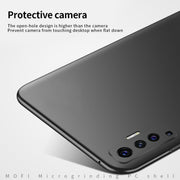 For Vivo X50 MOFI Frosted PC Ultra-thin Hard Case(Black)