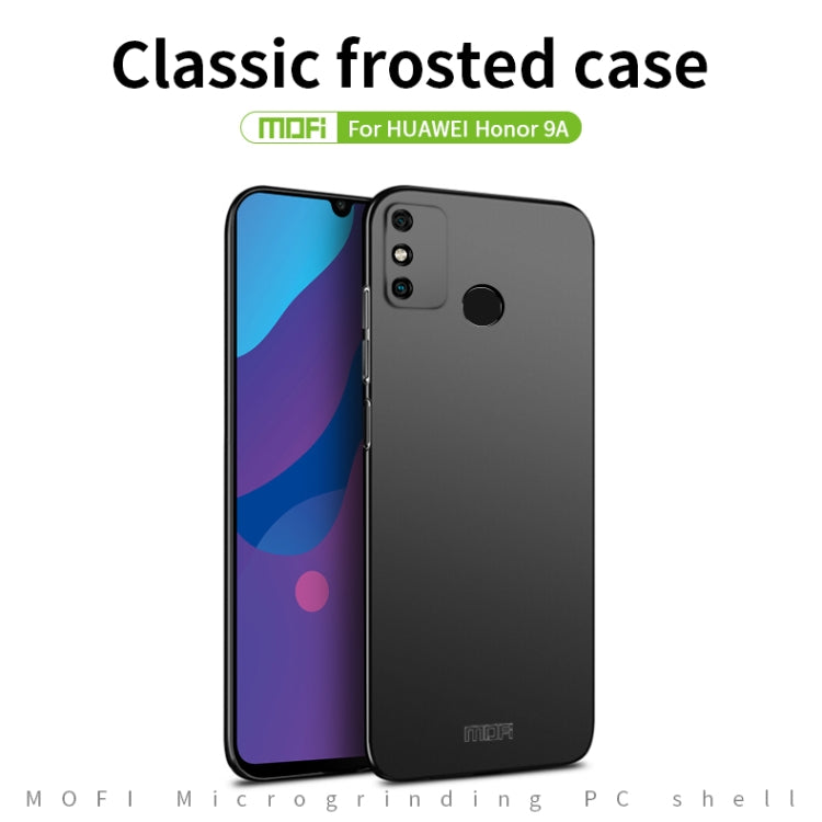 For Huawei Honor 9A MOFI Frosted PC Ultra-thin Hard Case(Blue)