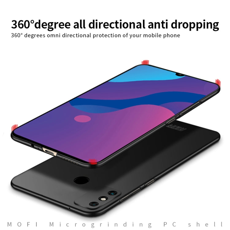 For Huawei Honor 9A MOFI Frosted PC Ultra-thin Hard Case(Blue)