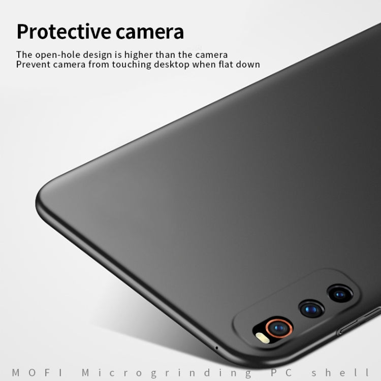 For Vivo iQOO Neo 3 MOFI Frosted PC Ultra-thin Hard Case(Blue)