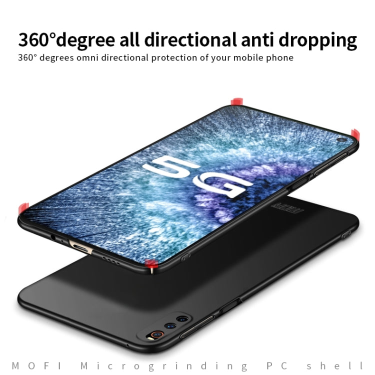 For Vivo iQOO Neo 3 MOFI Frosted PC Ultra-thin Hard Case(Blue)
