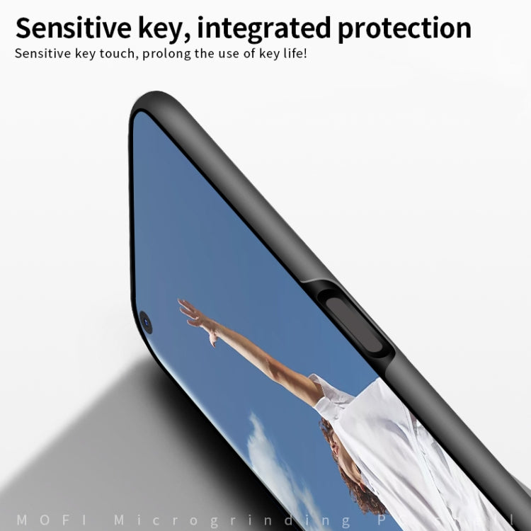 For OPPO A52 MOFI Frosted PC Ultra-thin Hard Case(Blue)