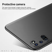 For OPPO A52 MOFI Frosted PC Ultra-thin Hard Case(Gold)