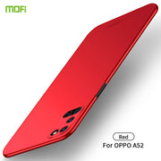 For OPPO A52 MOFI Frosted PC Ultra-thin Hard Case(Red)
