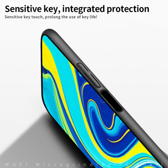 For Xiaomi RedMi Note9S/Note9Pro  MOFI Frosted PC Ultra-thin Hard C(Black)