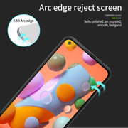 For Samsung Galaxy A11 / M11(EU) MOFI 9H 2.5D Full Screen Tempered Glass Film(Black)