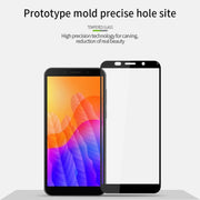 For Huawei Y5P/Y5 Prime MOFI 9H 2.5D Full Screen Tempered Glass Film(Black)