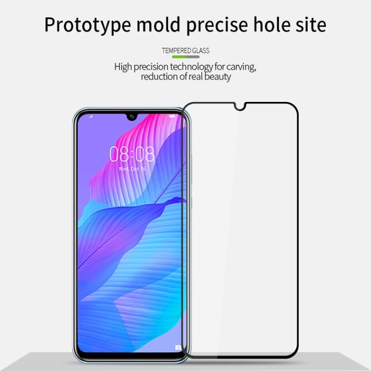 For Huawei Y8P / P smart S MOFI 9H 2.5D Full Screen Tempered Glass Film(Black)