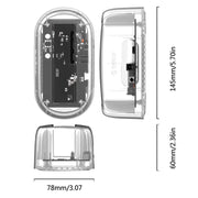 ORICO 6139C3-G2 3.5 inch Transparent USB3.1 Gen2 Type-C Hard Drive Dock