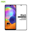 For Samsung Galaxy A31 MOFI 9H 3D Explosion-proof Curved Screen Tempered Glass Film(Black) - Galaxy Tempered Glass by MOFI | Online Shopping South Africa | PMC TechLife