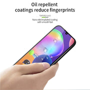 For Samsung Galaxy A31 MOFI 9H 3D Explosion-proof Curved Screen Tempered Glass Film(Black)
