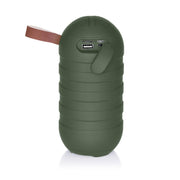 NewRixing NR-106 Mini Portable Stereo Bluetooth Speaker, Support Hands-free Calling & TF Card Slot & FM(Green)