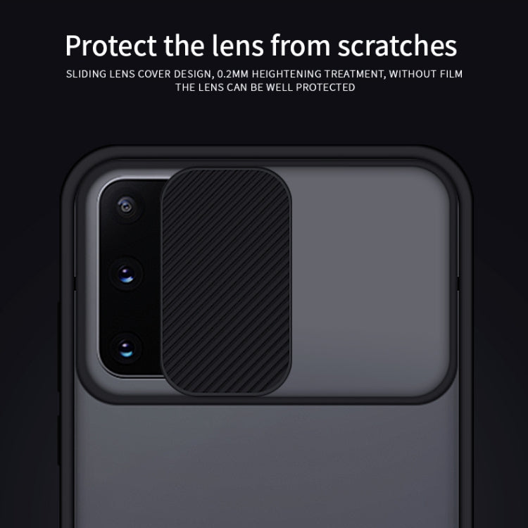 For Samsung Galaxy S20 MOFI Xing Dun Series Translucent Frosted PC + TPU Privacy Anti-glare Shockproof All-inclusive Protective Case(Black)