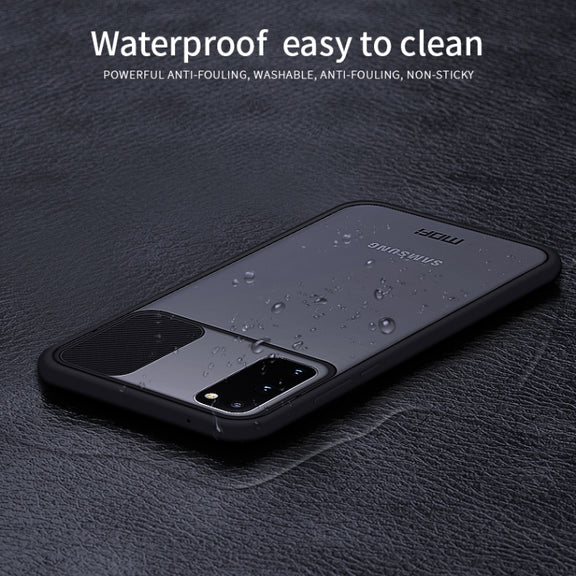 For Samsung Galaxy S20 MOFI Xing Dun Series Translucent Frosted PC + TPU Privacy Anti-glare Shockproof All-inclusive Protective Case(Green)