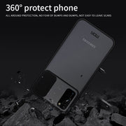 For Samsung Galaxy S20 MOFI Xing Dun Series Translucent Frosted PC + TPU Privacy Anti-glare Shockproof All-inclusive Protective Case(Green)