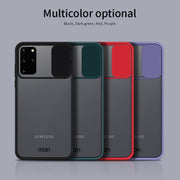 For Samsung Galaxy S20 Plus MOFI Xing Dun Series Translucent Frosted PC + TPU Privacy Anti-glare Shockproof All-inclusive Protective Case(Red)