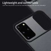 For Samsung Galaxy S20 Plus MOFI Xing Dun Series Translucent Frosted PC + TPU Privacy Anti-glare Shockproof All-inclusive Protective Case(Red)