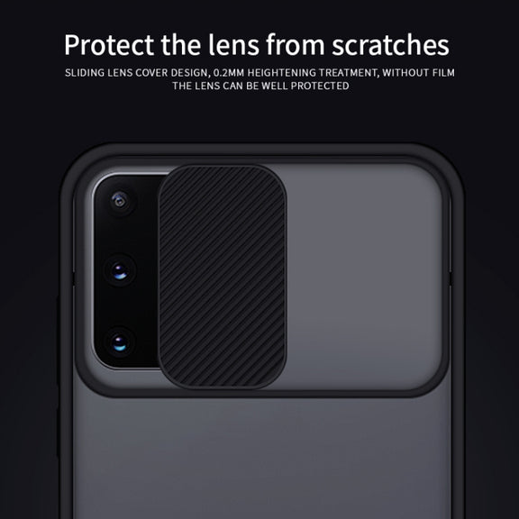 For Samsung Galaxy S20 Plus MOFI Xing Dun Series Translucent Frosted PC + TPU Privacy Anti-glare Shockproof All-inclusive Protective Case(Red)