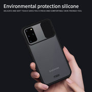 For Samsung Galaxy S20 Plus MOFI Xing Dun Series Translucent Frosted PC + TPU Privacy Anti-glare Shockproof All-inclusive Protective Case(Red)