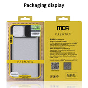 For iPhone 11 Pro MOFI Xing Dun Series Translucent Frosted PC + TPU Privacy Anti-glare Shockproof All-inclusive Protective Case(Red)