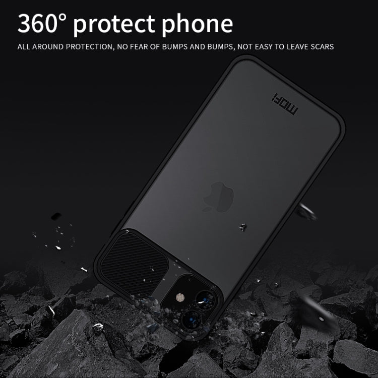 For iPhone 11  MOFI Xing Dun Series Translucent Frosted PC + TPU Privacy Anti-glare Shockproof All-inclusive Protective Case(Green)