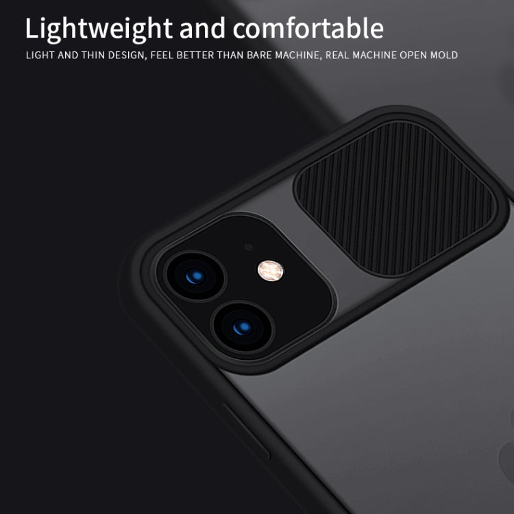 For iPhone 11  MOFI Xing Dun Series Translucent Frosted PC + TPU Privacy Anti-glare Shockproof All-inclusive Protective Case(Red)
