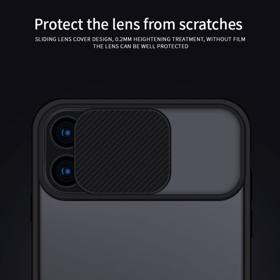 For iPhone 11  MOFI Xing Dun Series Translucent Frosted PC + TPU Privacy Anti-glare Shockproof All-inclusive Protective Case(Red)