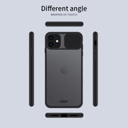 For iPhone 11  MOFI Xing Dun Series Translucent Frosted PC + TPU Privacy Anti-glare Shockproof All-inclusive Protective Case(Red)