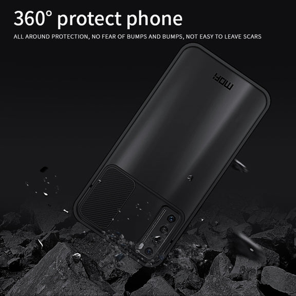 For Huawei nova 7 MOFI Xing Dun Series PC + TPU Anti-peep Water-resistant And Anti-drop All-inclusive Protective Shell, Translucent Frosted(Green)
