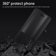 For Huawei nova 7 MOFI Xing Dun Series PC + TPU Anti-peep Water-resistant And Anti-drop All-inclusive Protective Shell, Translucent Frosted(Red)