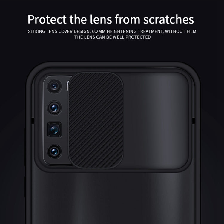 For Huawei nova 7 Pro MOFI Xing Dun Series PC + TPU Anti-peep Water-resistant And Anti-drop All-inclusive Protective Shell, Translucent Frosted(Red)