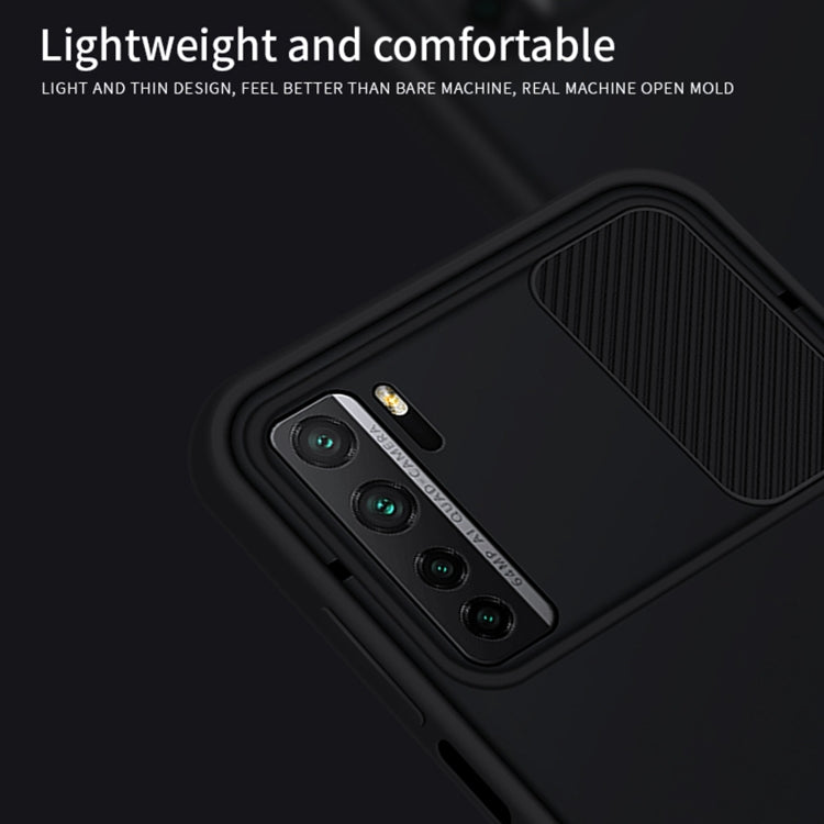 For Huawei nova 7 SE MOFI Xing Dun Series PC + TPU Anti-peep Water-resistant And Anti-drop All-inclusive Protective Shell, Translucent Frosted(Red)