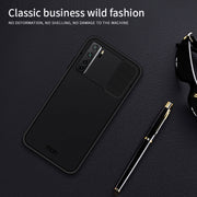 For Huawei nova 7 SE MOFI Xing Dun Series PC + TPU Anti-peep Water-resistant And Anti-drop All-inclusive Protective Shell, Translucent Frosted(Red)